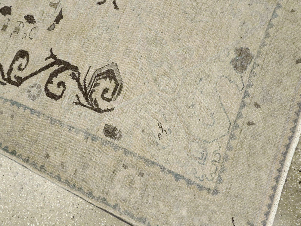 Vintage Persian Afshar Rug, No.21229 - Staging