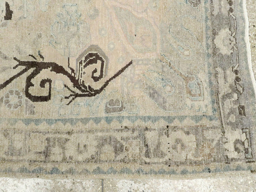 Vintage Persian Afshar Rug, No.21229 - Staging