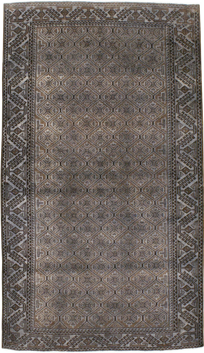 Antique Persain Baluch Rug, No.21231 - Staging