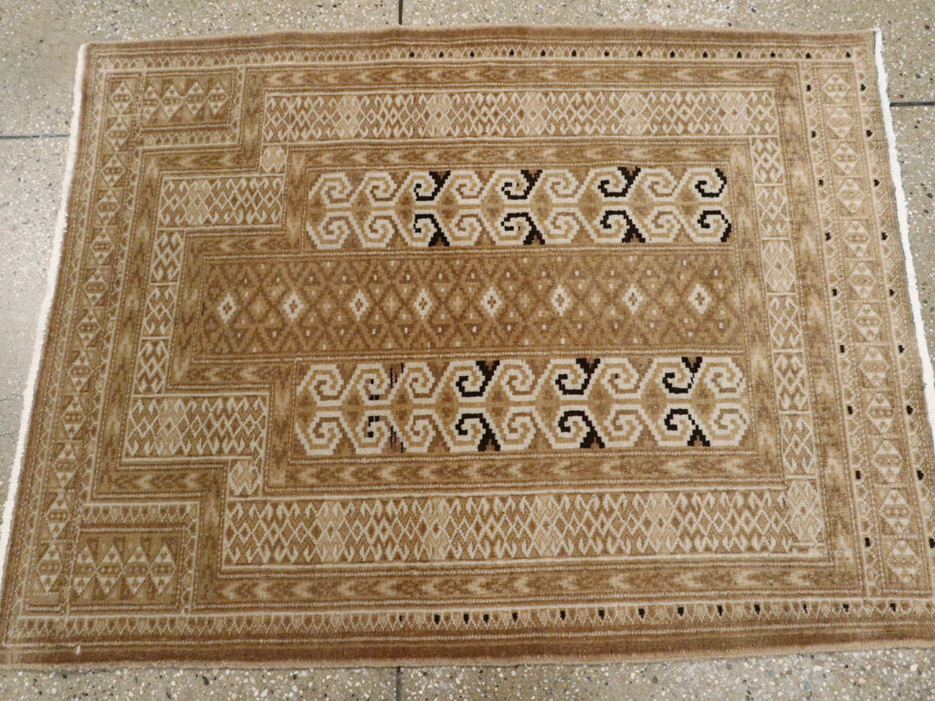 Antique Central Asian Turkoman Rug, No.21232 - Staging