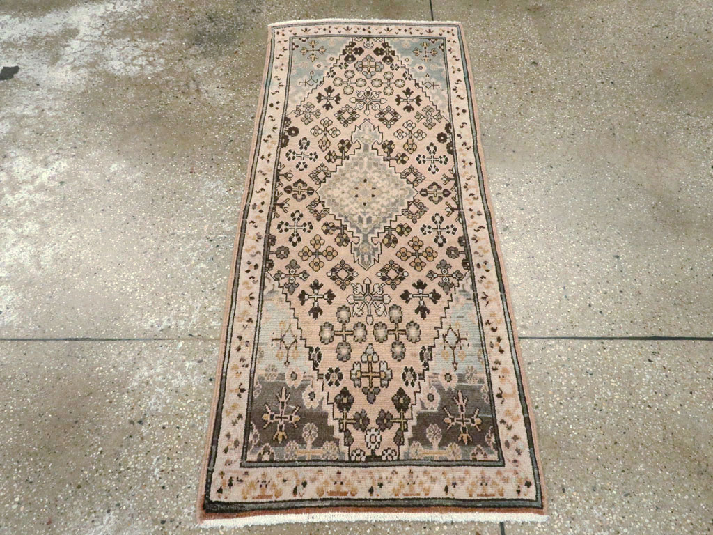 Vintage Persian Joshegan Rug, No.21233 - Staging