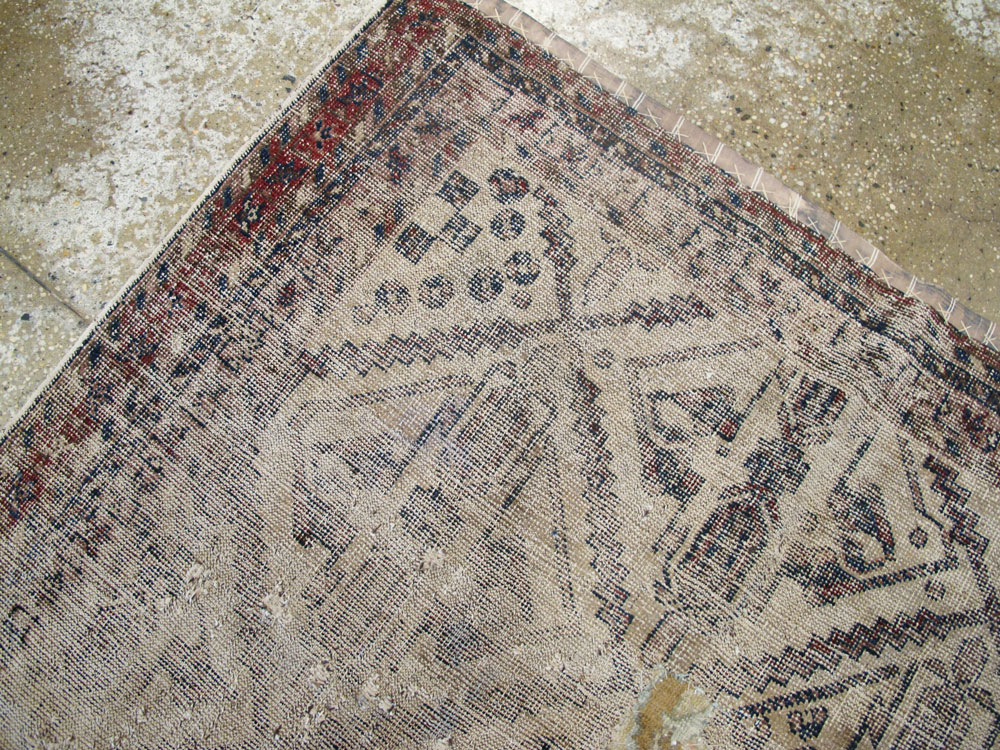 Antique Persian Afshar Rug, No.21235 - Staging