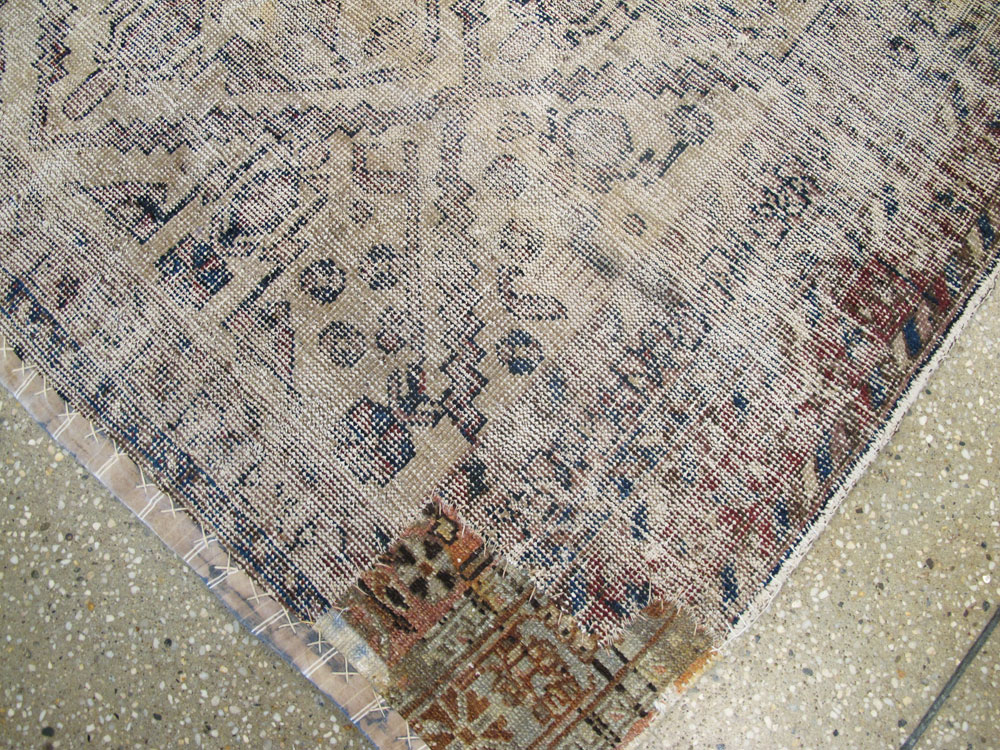 Antique Persian Afshar Rug, No.21235 - Staging