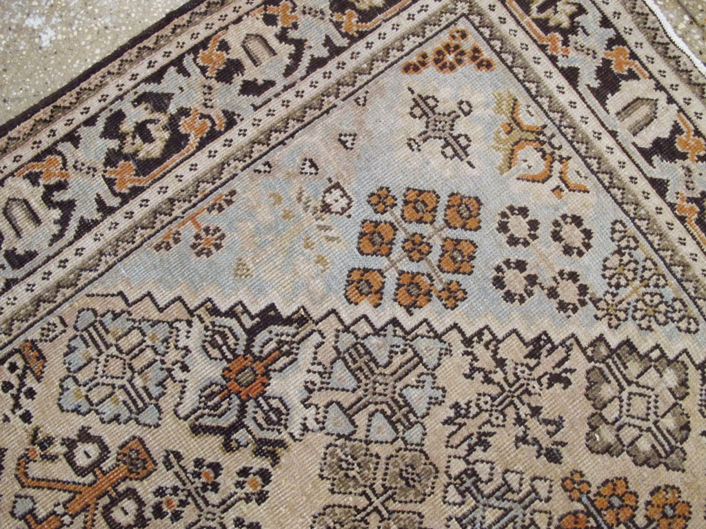 Vintage Persian Joshegan Rug (Pair: 1 of 2), No.21236 - Staging