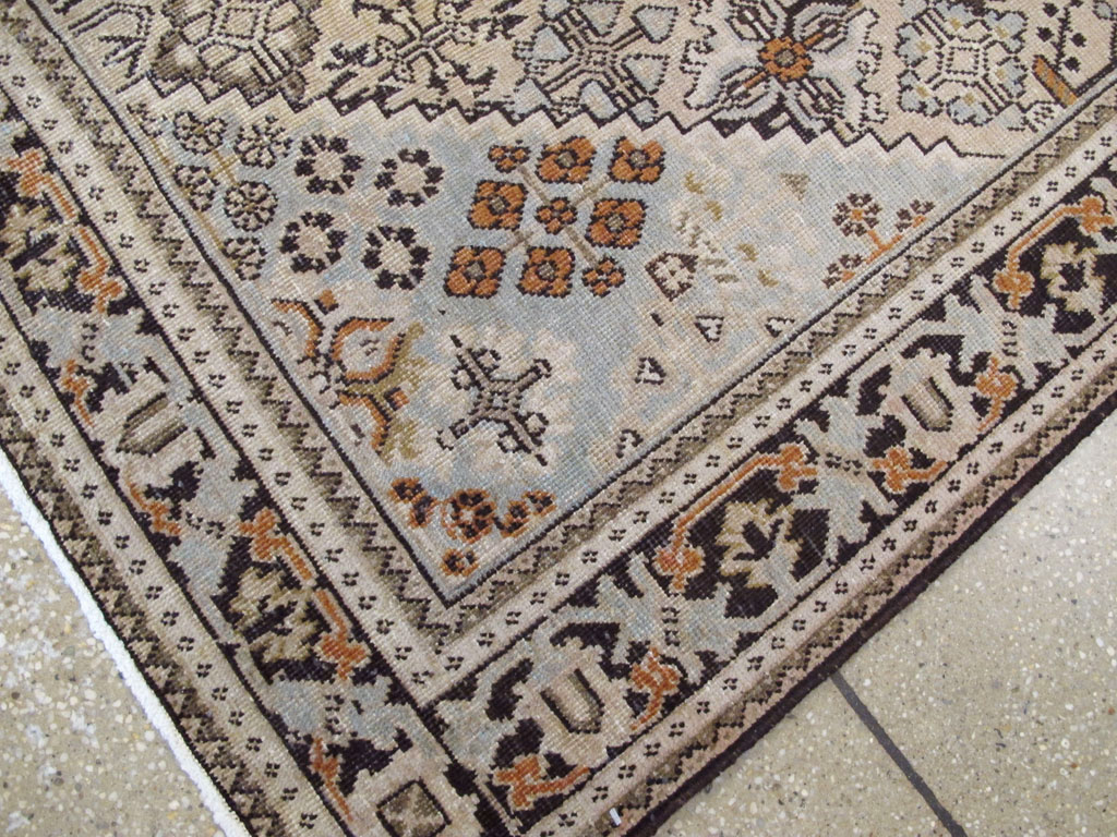 Vintage Persian Joshegan Rug (Pair: 1 of 2), No.21236 - Staging