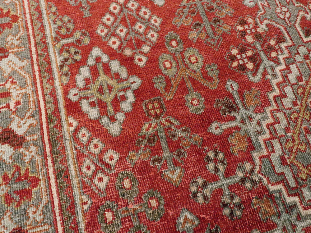 Vintage Persian Joshegan Rug, No.21237 - Staging