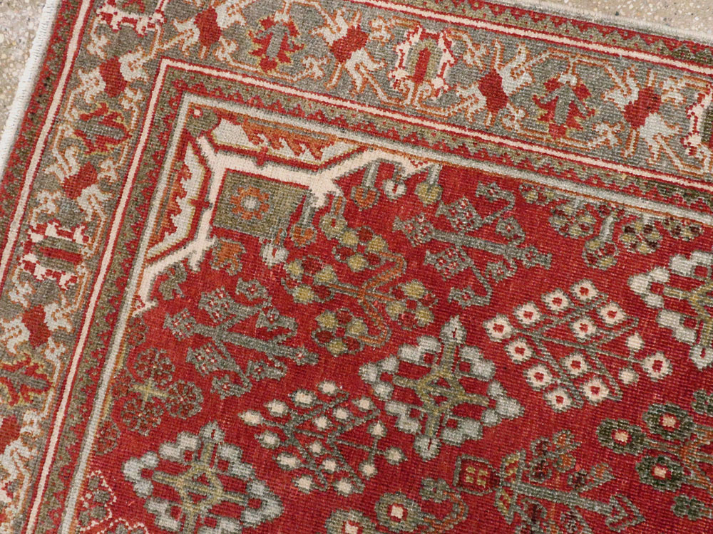 Vintage Persian Joshegan Rug, No.21237 - Staging