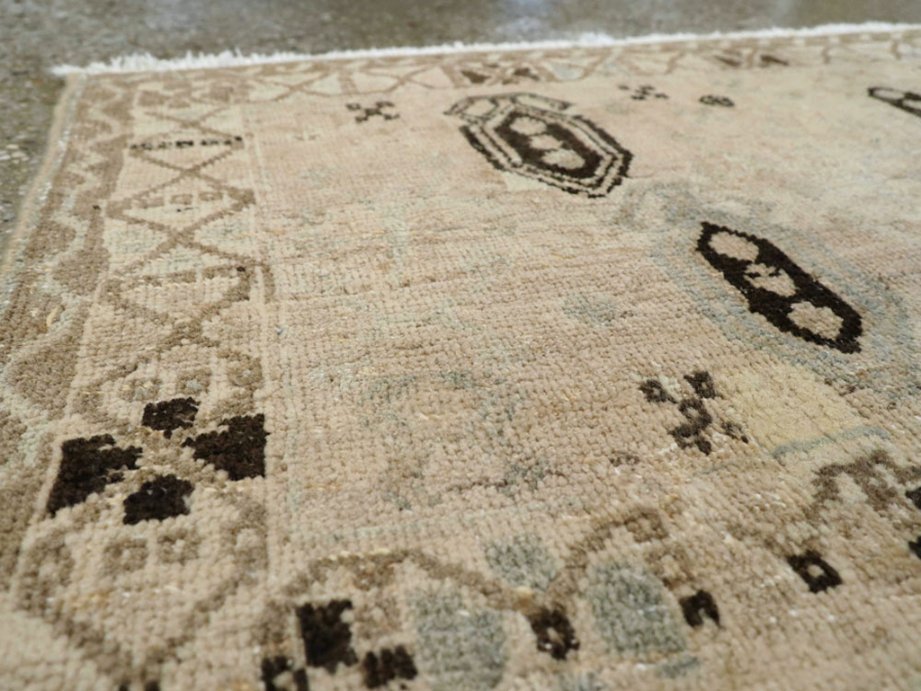 Vintage Persian Afshar Rug, No.21239 - Staging