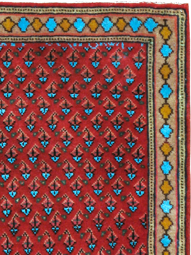 Vintage Persian Kashan Rug, No.21240 - Staging