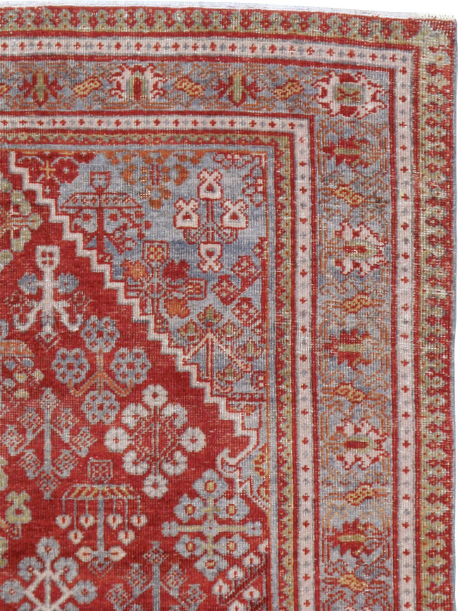 Vintage Persian Joshegan Rug, No.21245 - Staging
