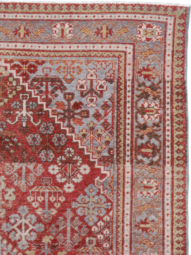Vintage Persian Joshegan Rug, No.21245 - Staging