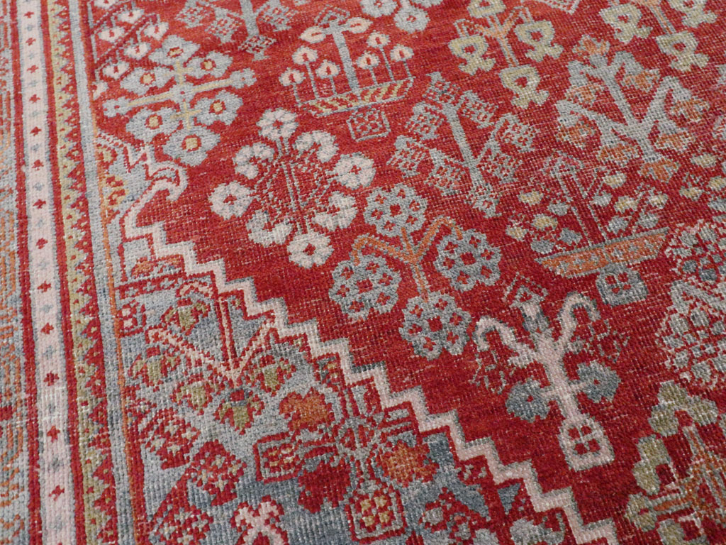 Vintage Persian Joshegan Rug, No.21245 - Staging