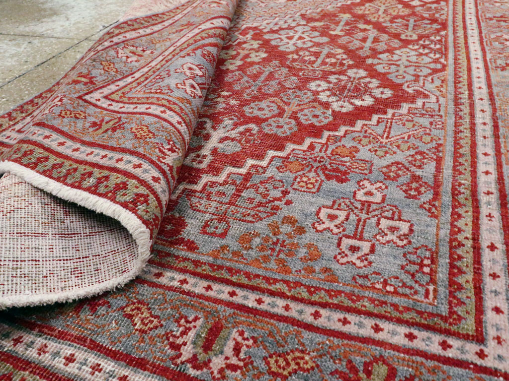Vintage Persian Joshegan Rug, No.21245 - Staging