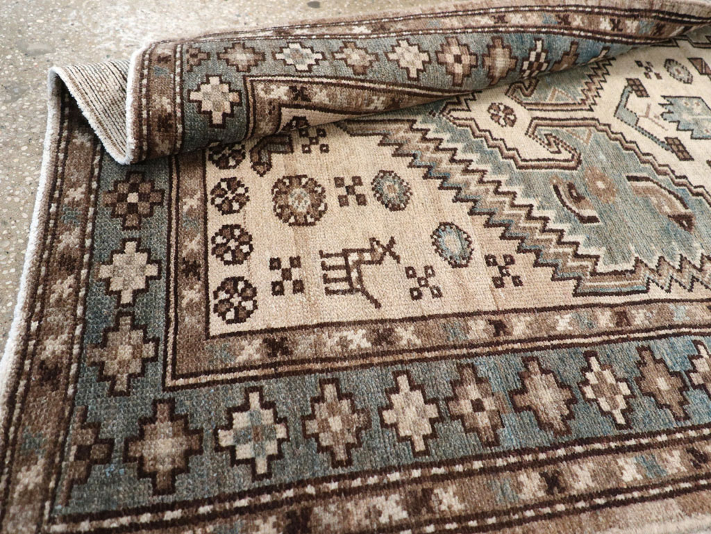 Vintage Persian Malayer Rug, No.21246 - Staging