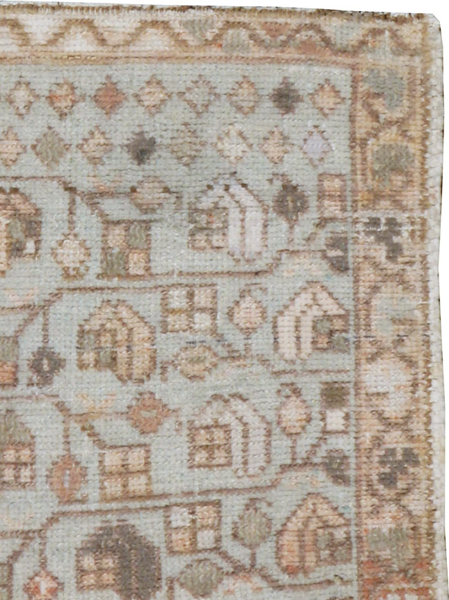 Vintage Persian Malayer Rug, No.21251 - Staging