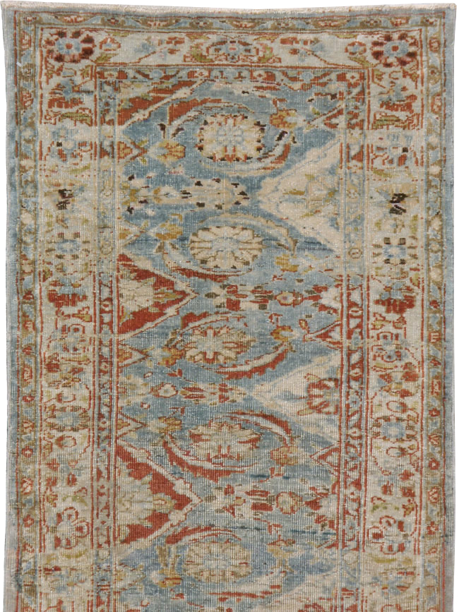 Antique Persian Tabriz Runner, No.21254 - Staging