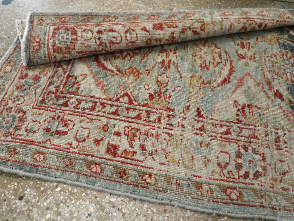 Antique Persian Tabriz Runner, No.21254 - Staging