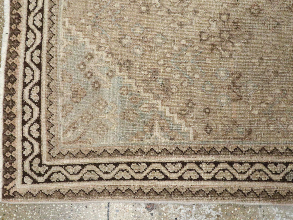 Vintage Persian Joshegan Runner, No.21258 - Staging