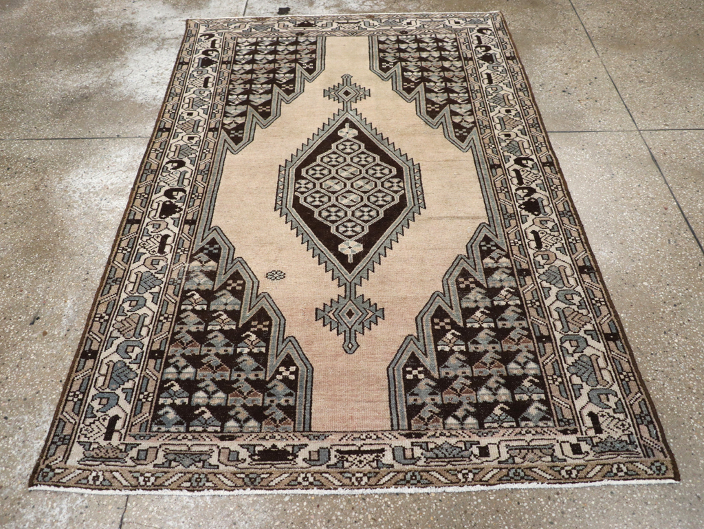 Antique Persian Malayer Rug, No.21261 - Staging