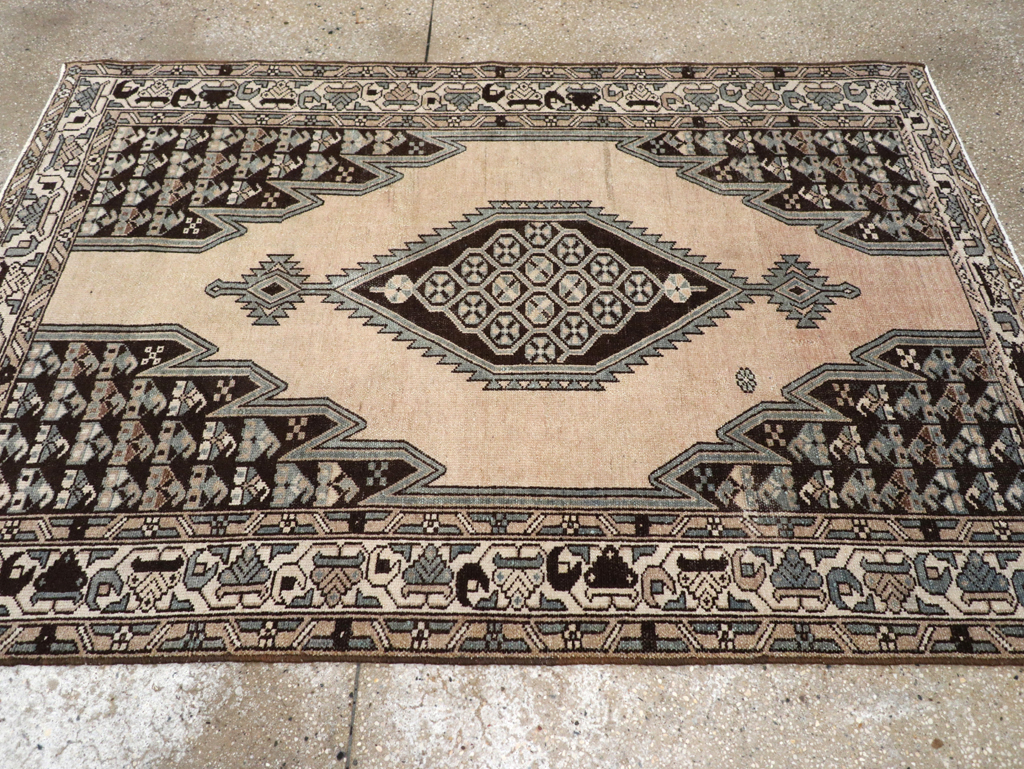 Antique Persian Malayer Rug, No.21261 - Staging