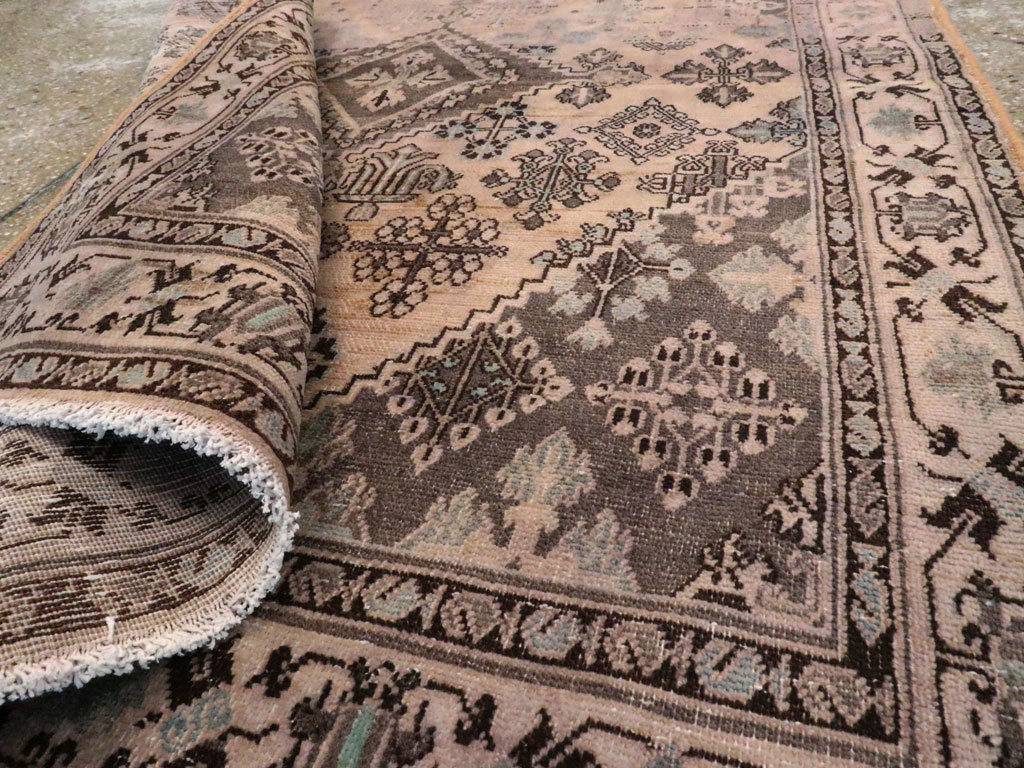 Vintage Persian Joshegan Rug, No.21264 - Staging