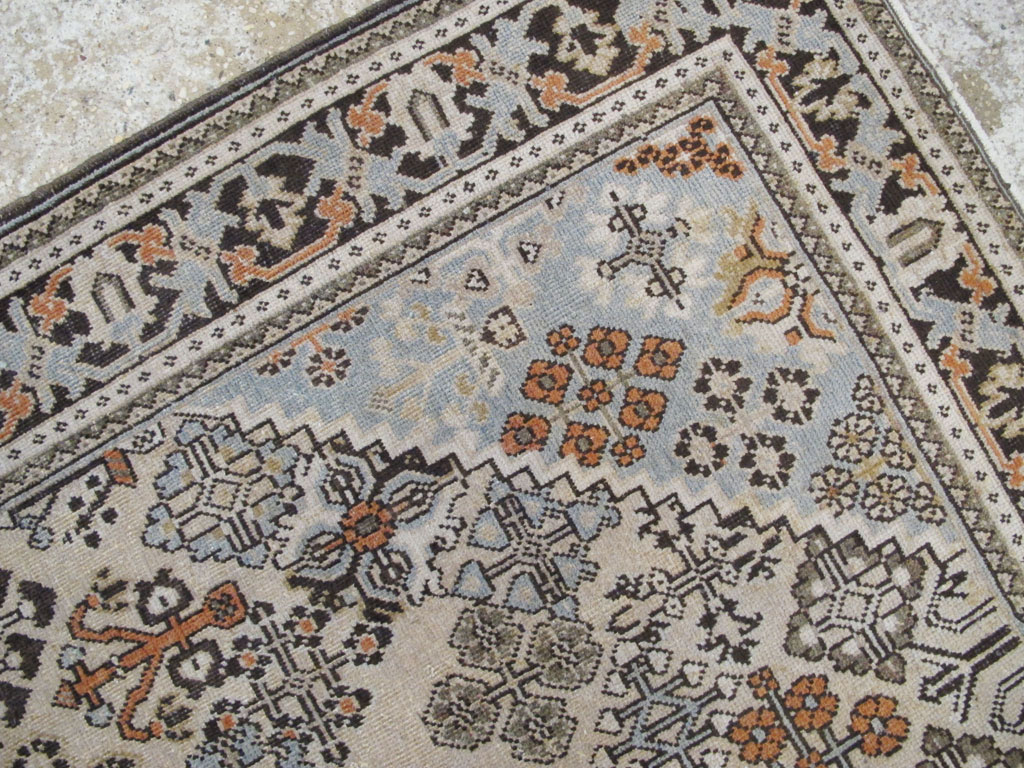 Vintage Persian Joshegan Rug (Pair: 2 of 2), No.21267 - Staging