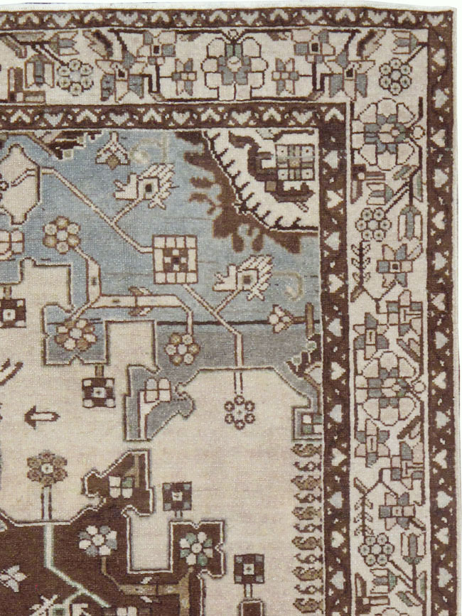 Vintage Persian Malayer Rug, No.21275 - Staging