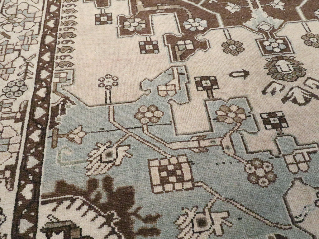 Vintage Persian Malayer Rug, No.21275 - Staging