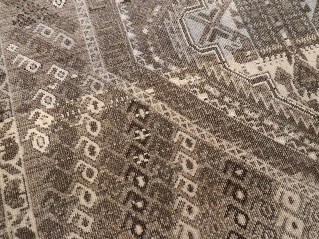 Antique Persian Afshar Rug, No.21276 - Staging