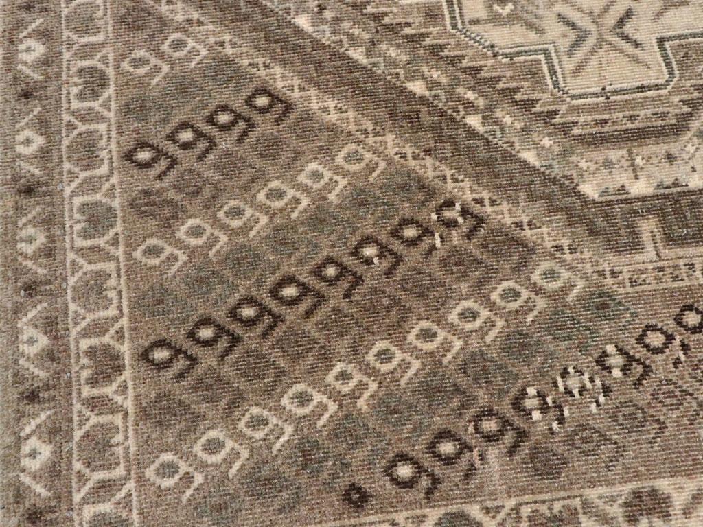 Antique Persian Afshar Rug, No.21276 - Staging