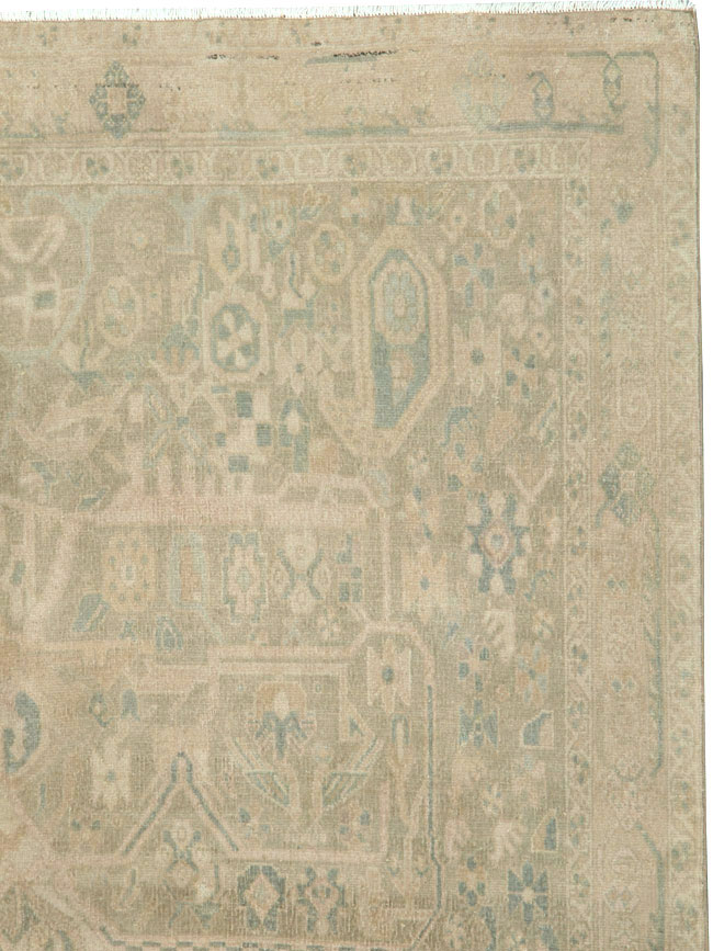 Vintage Persian Afshar Rug, No.21281 - Staging