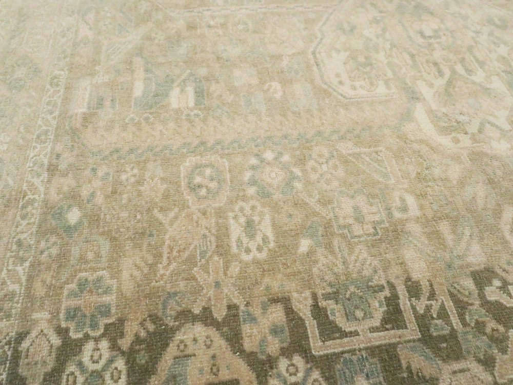 Vintage Persian Afshar Rug, No.21281 - Staging