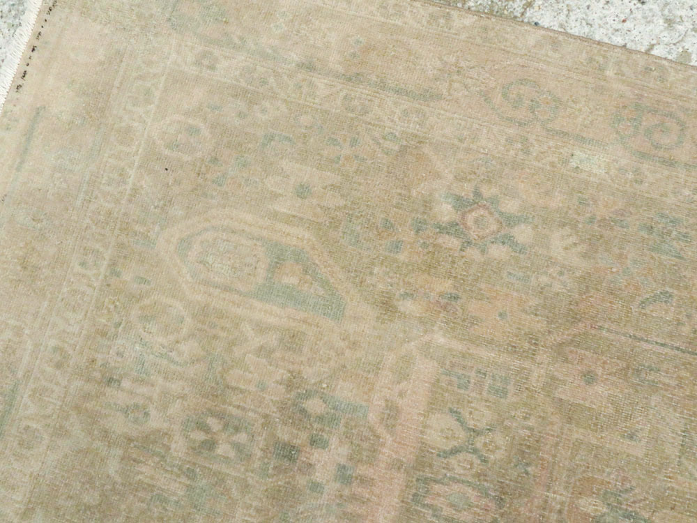 Vintage Persian Afshar Rug, No.21281 - Staging