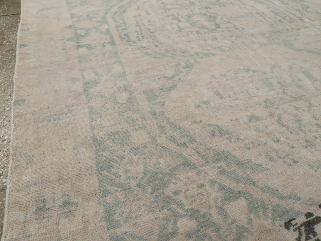 Vintage Persian Afshar Rug, No.21307 - Staging