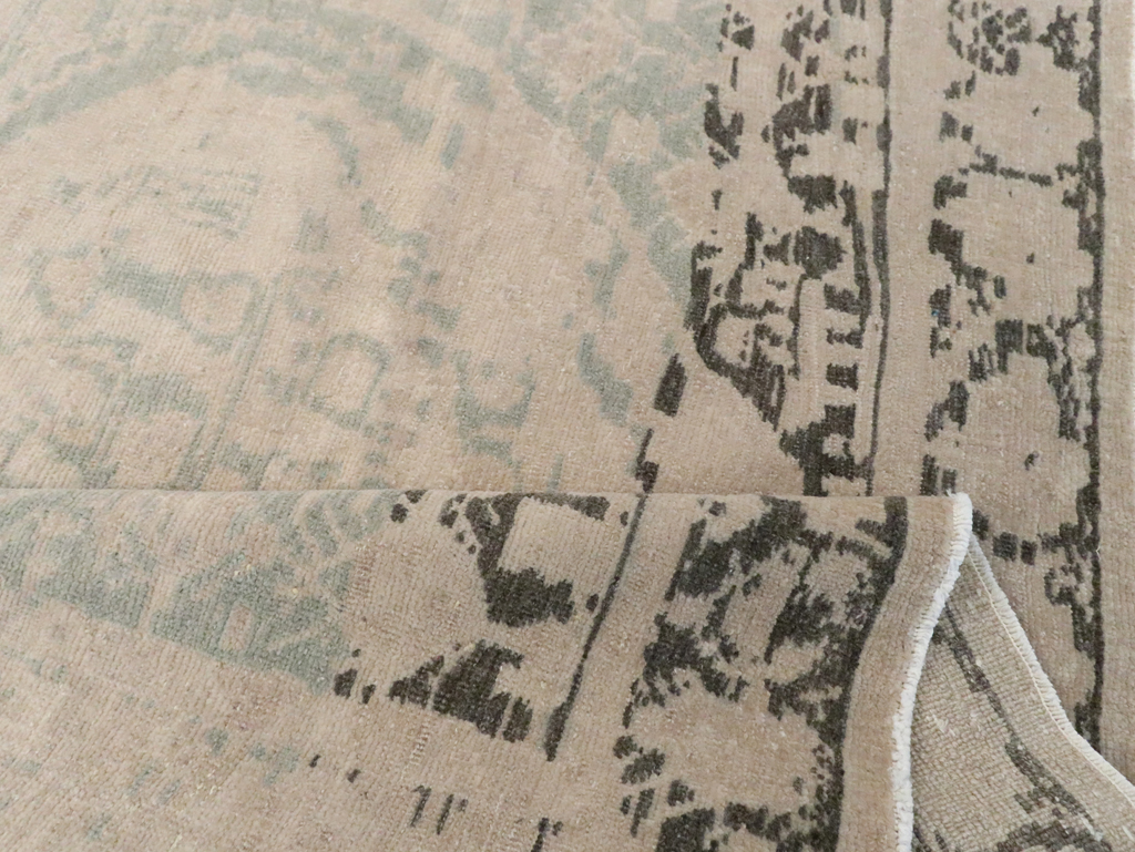 Vintage Persian Afshar Rug, No.21307 - Staging