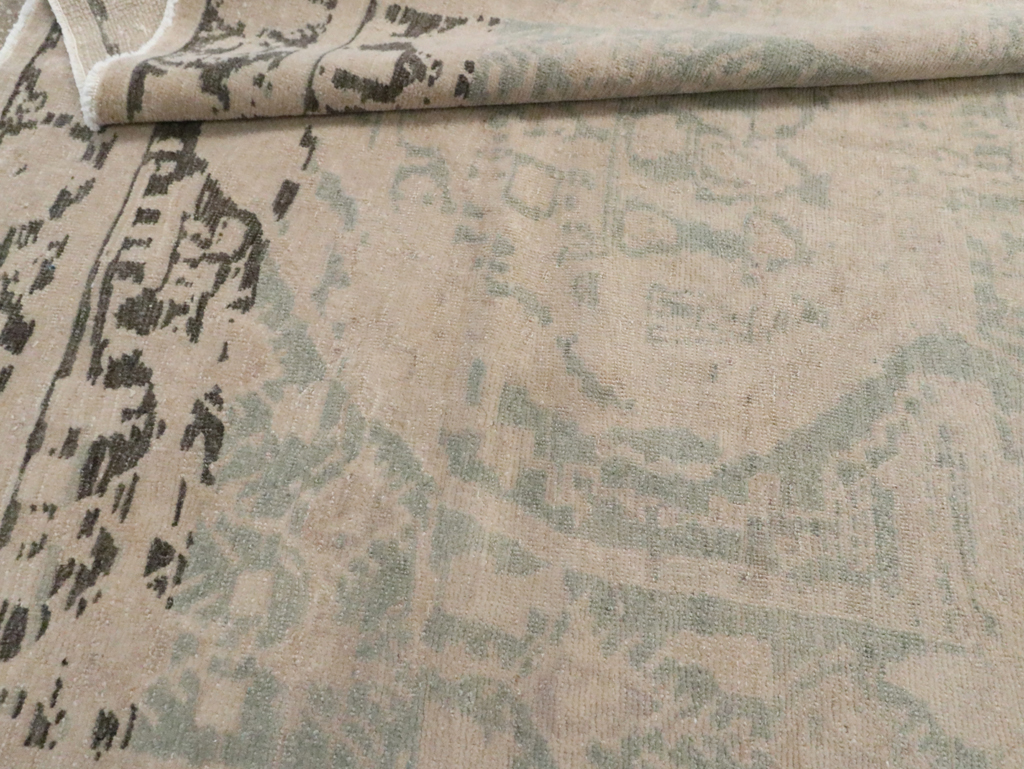 Vintage Persian Afshar Rug, No.21307 - Staging