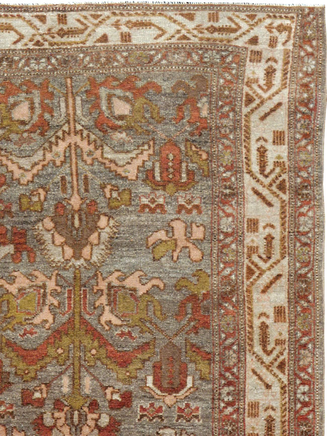 Vintage Persian Malayer Rug, No.21314 - Staging