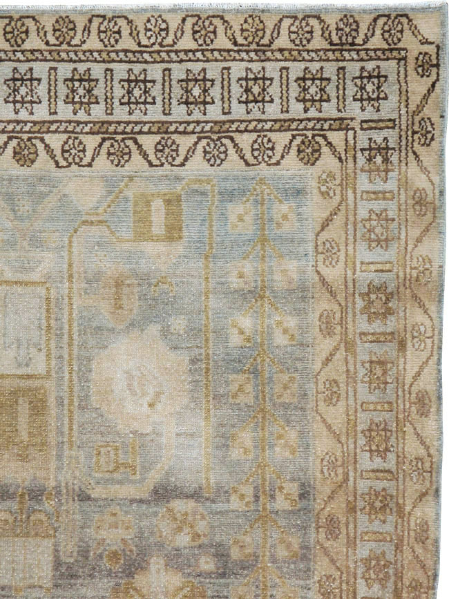 Vintage Persian Malayer Rug, No.21317 - Staging