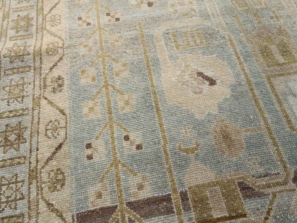 Vintage Persian Malayer Rug, No.21317 - Staging