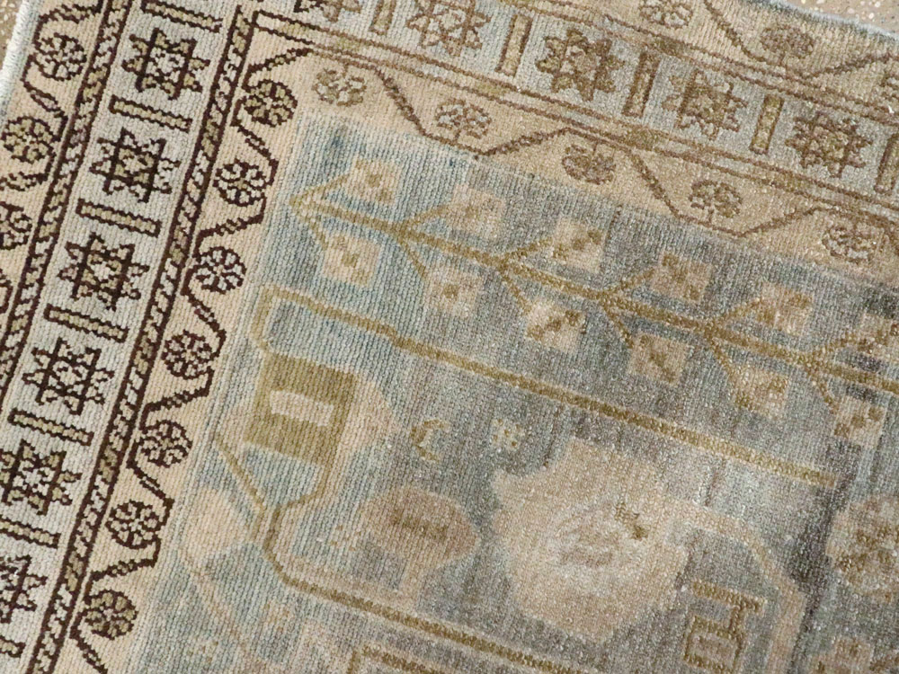 Vintage Persian Malayer Rug, No.21317 - Staging