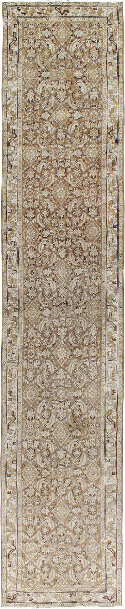 Vintage Persian Malayer Runner, No.21321 - Staging