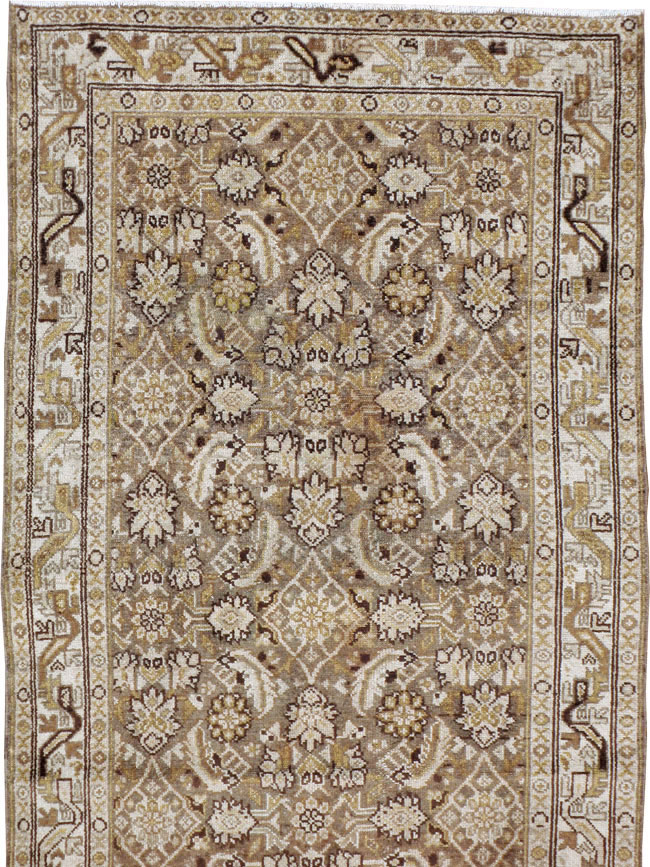 Vintage Persian Malayer Runner, No.21321 - Staging