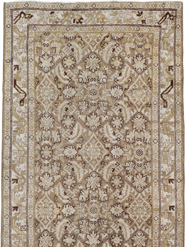 Vintage Persian Malayer Runner, No.21321 - Staging