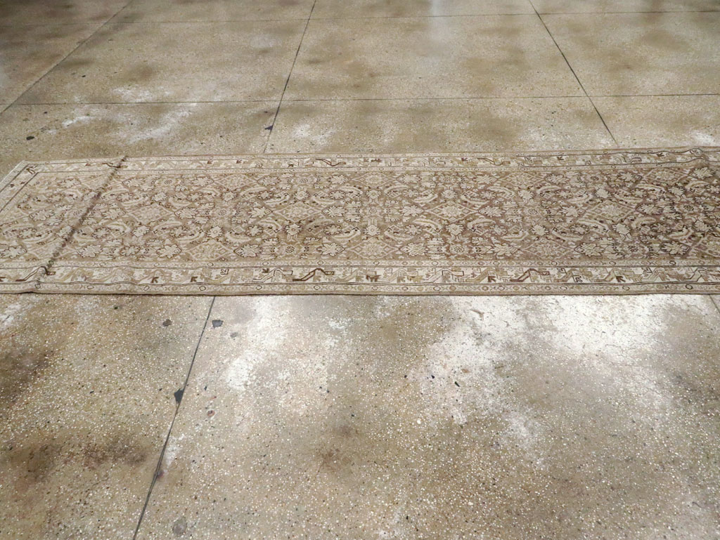 Vintage Persian Malayer Runner, No.21321 - Staging
