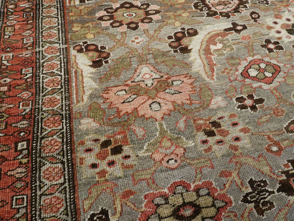 Antique Persian Bidjar Runner, No.21324 - Staging