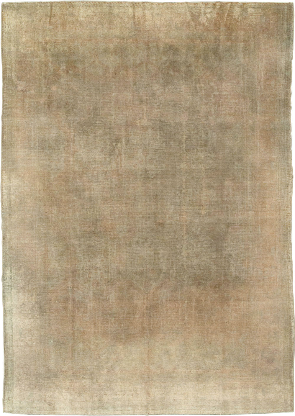 Antique Turkish Sivas Distressed Rug, No.21325 - Staging