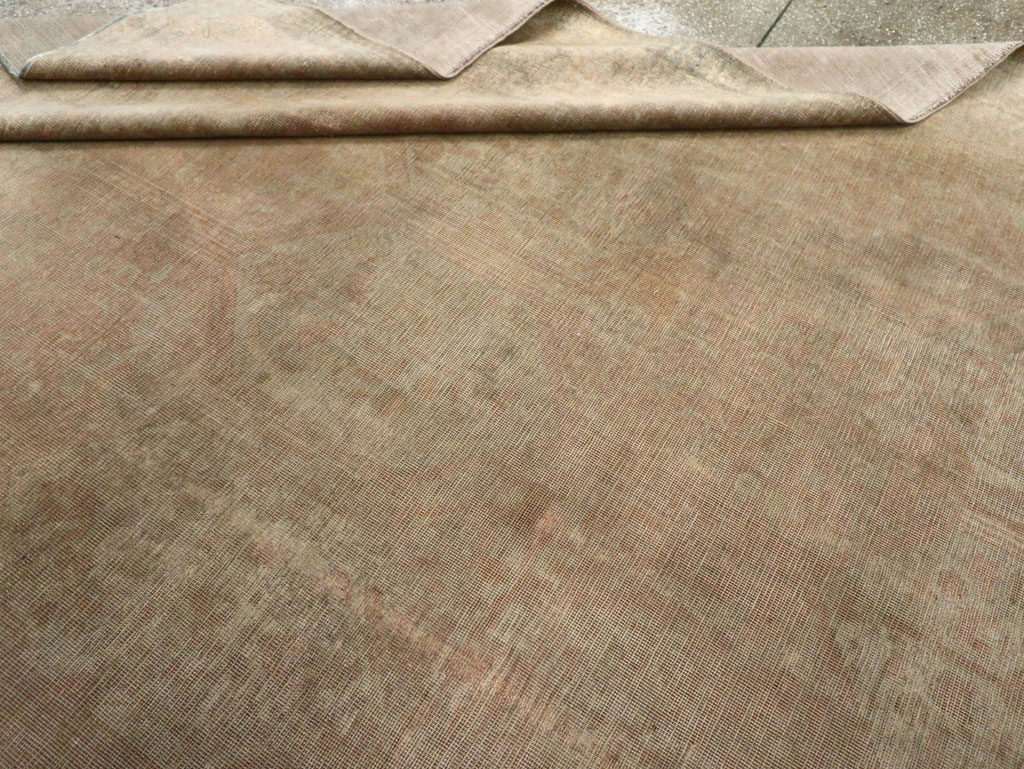 Antique Turkish Sivas Distressed Rug, No.21325 - Staging