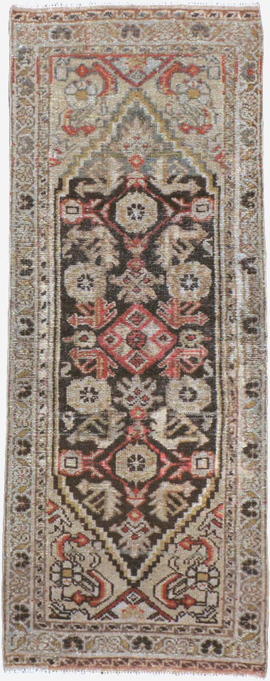Vintage Persian Malayer Rug, No.21327 - Staging