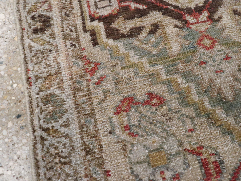 Vintage Persian Malayer Rug, No.21327 - Staging