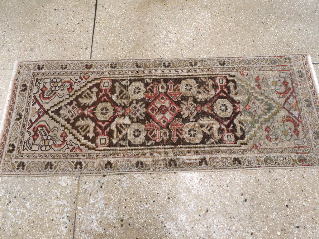 Vintage Persian Malayer Rug, No.21327 - Staging